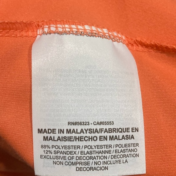 Nike Dri-Fit Element Hoodie Women’s Size Large Orange Mango Pullover NWOT - Picture 7 of 8